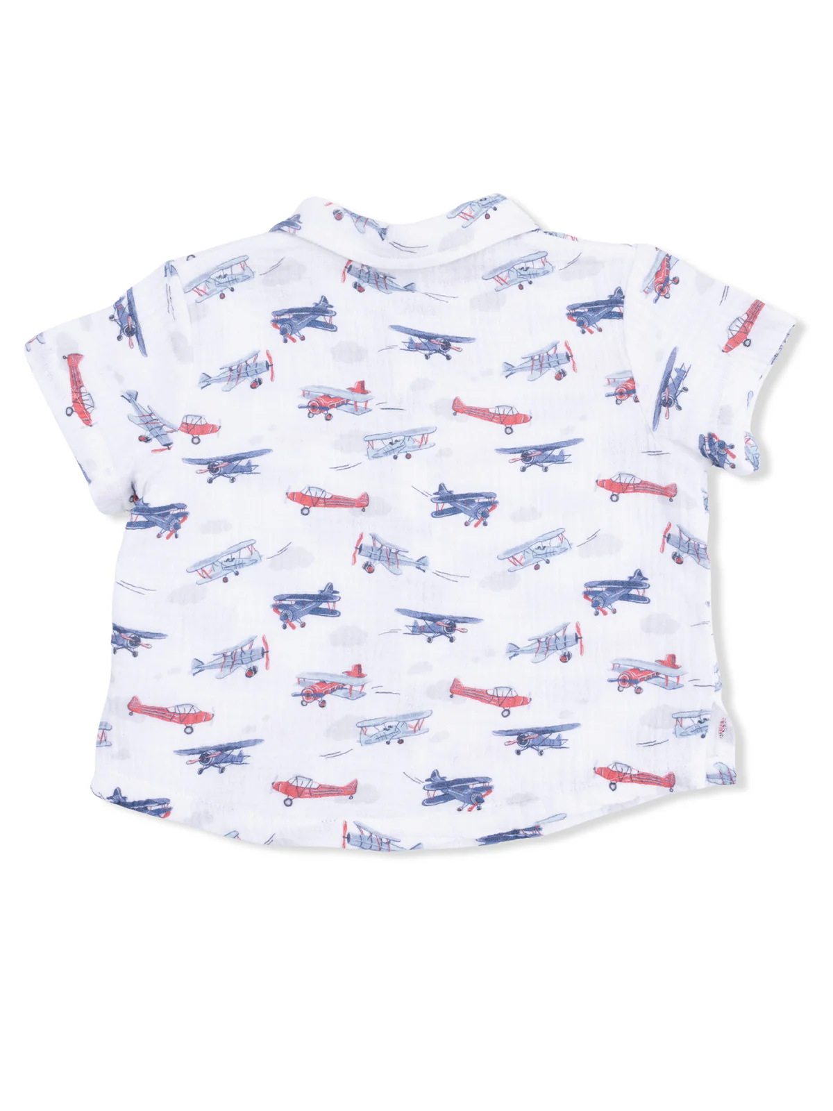 Polo Shirt & Everyday Short Set, Vintage Planes - Image 2