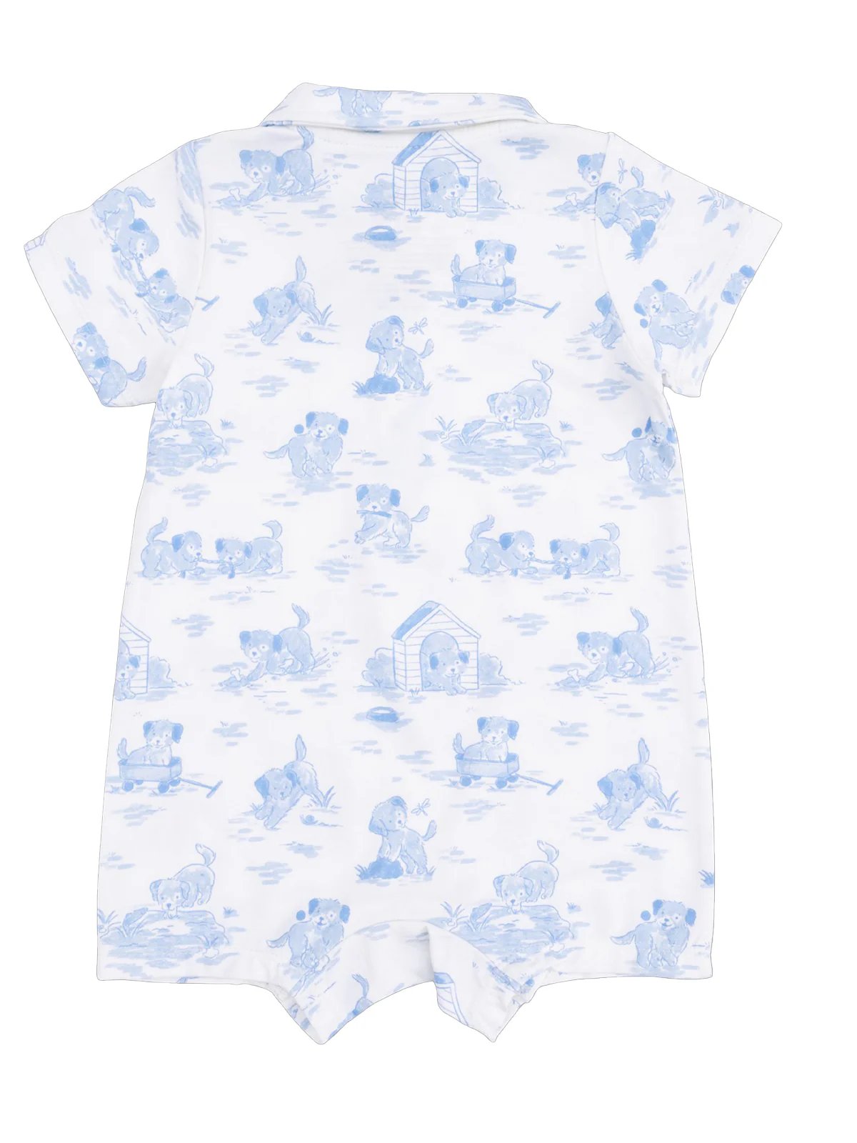 Polo Shortie, Puppy Toile Blue - Image 2