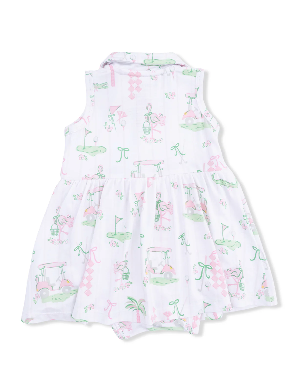 Polo Tennis Bodysuit Dress, Pretty Golf - Image 2