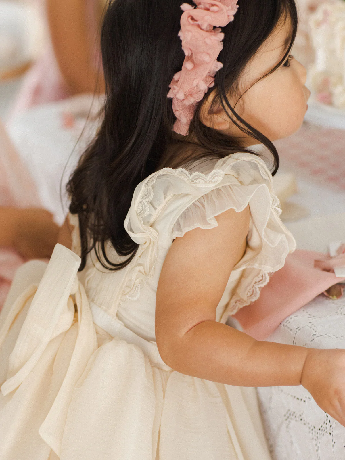 Provence Dress, Natural - Image 7