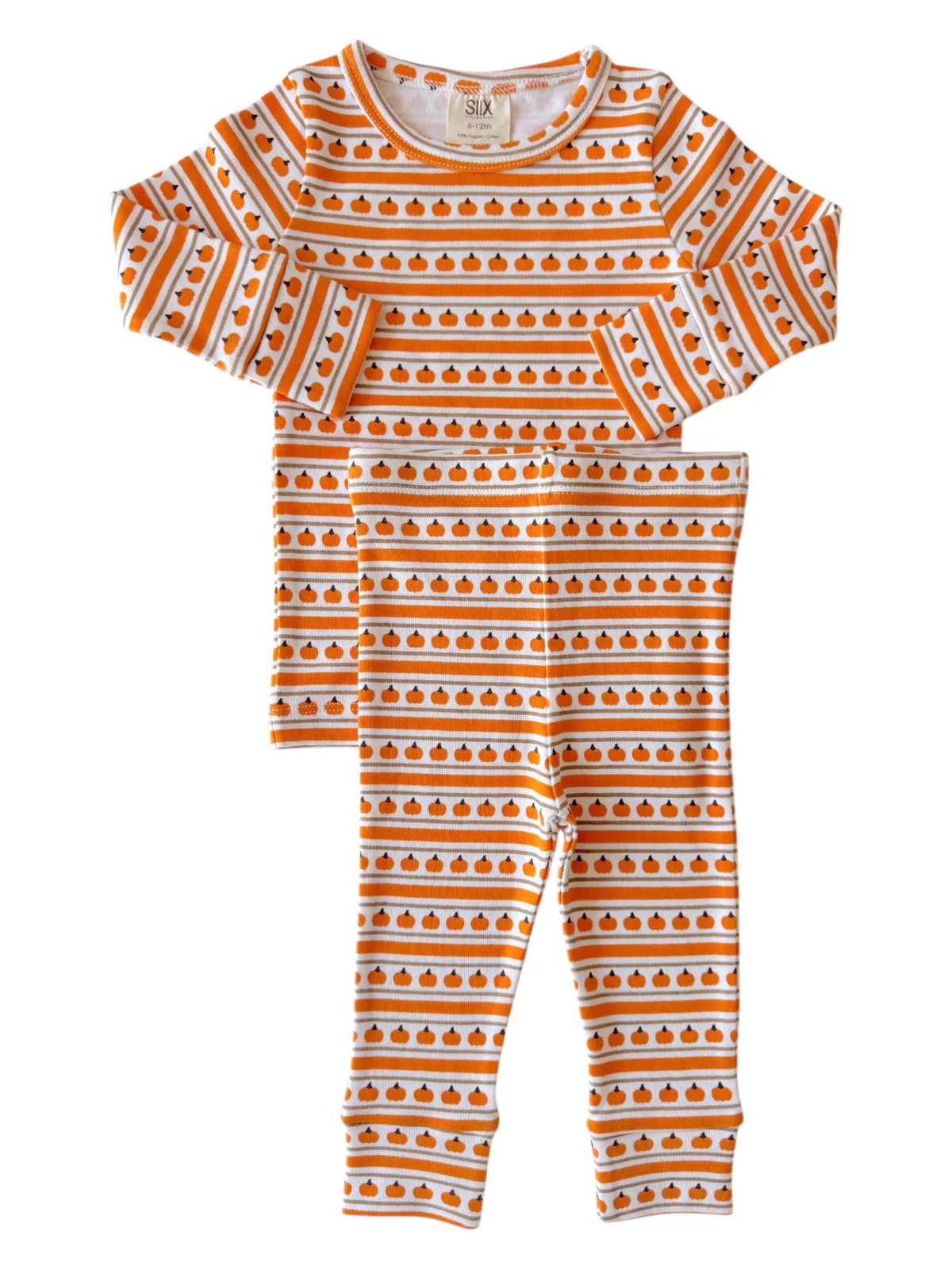 Pumpkin Stripe / Organic 2-Piece Set - Image 3