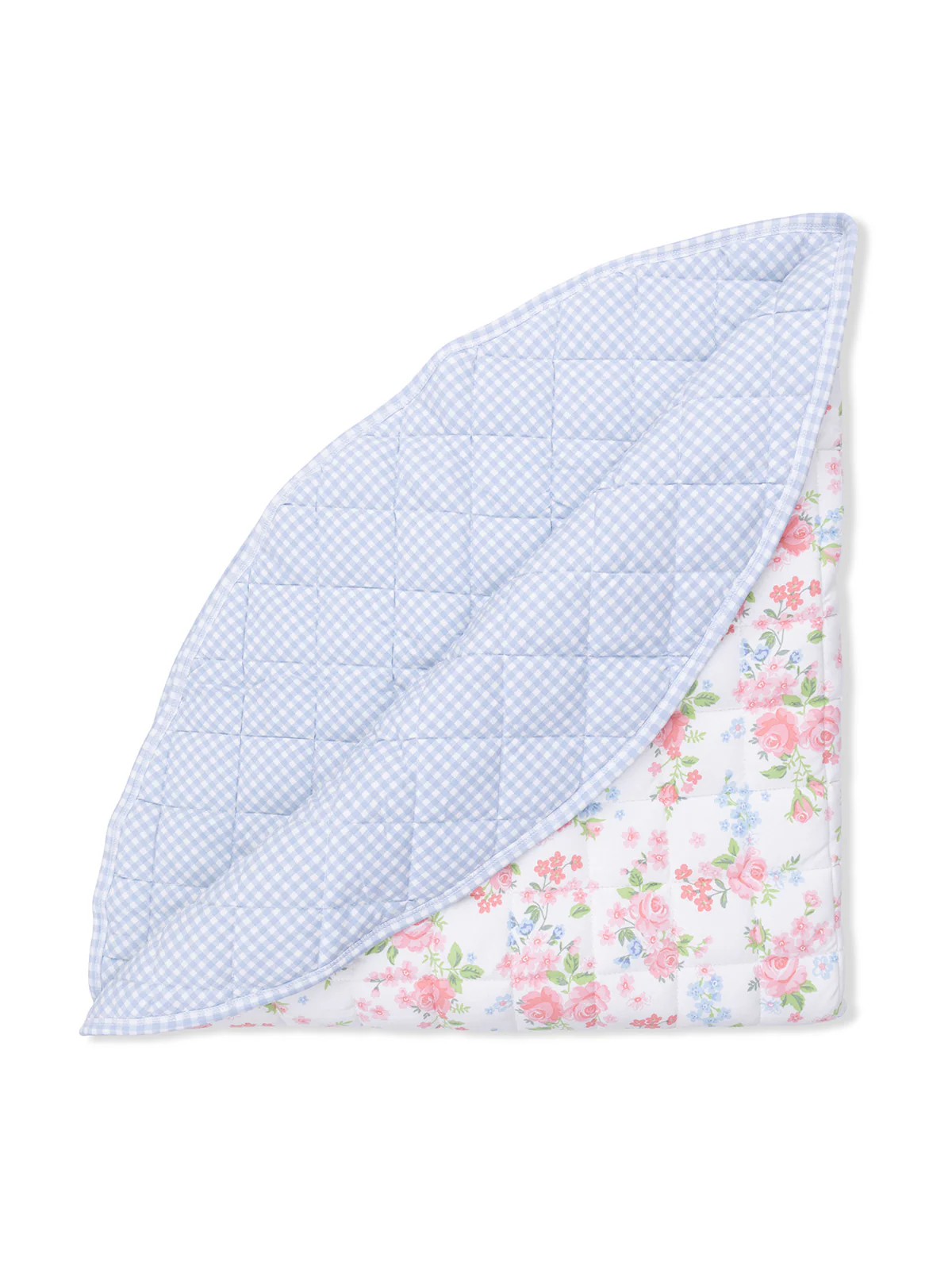 Quilted Playmat, Cute Little Roses - Image 3