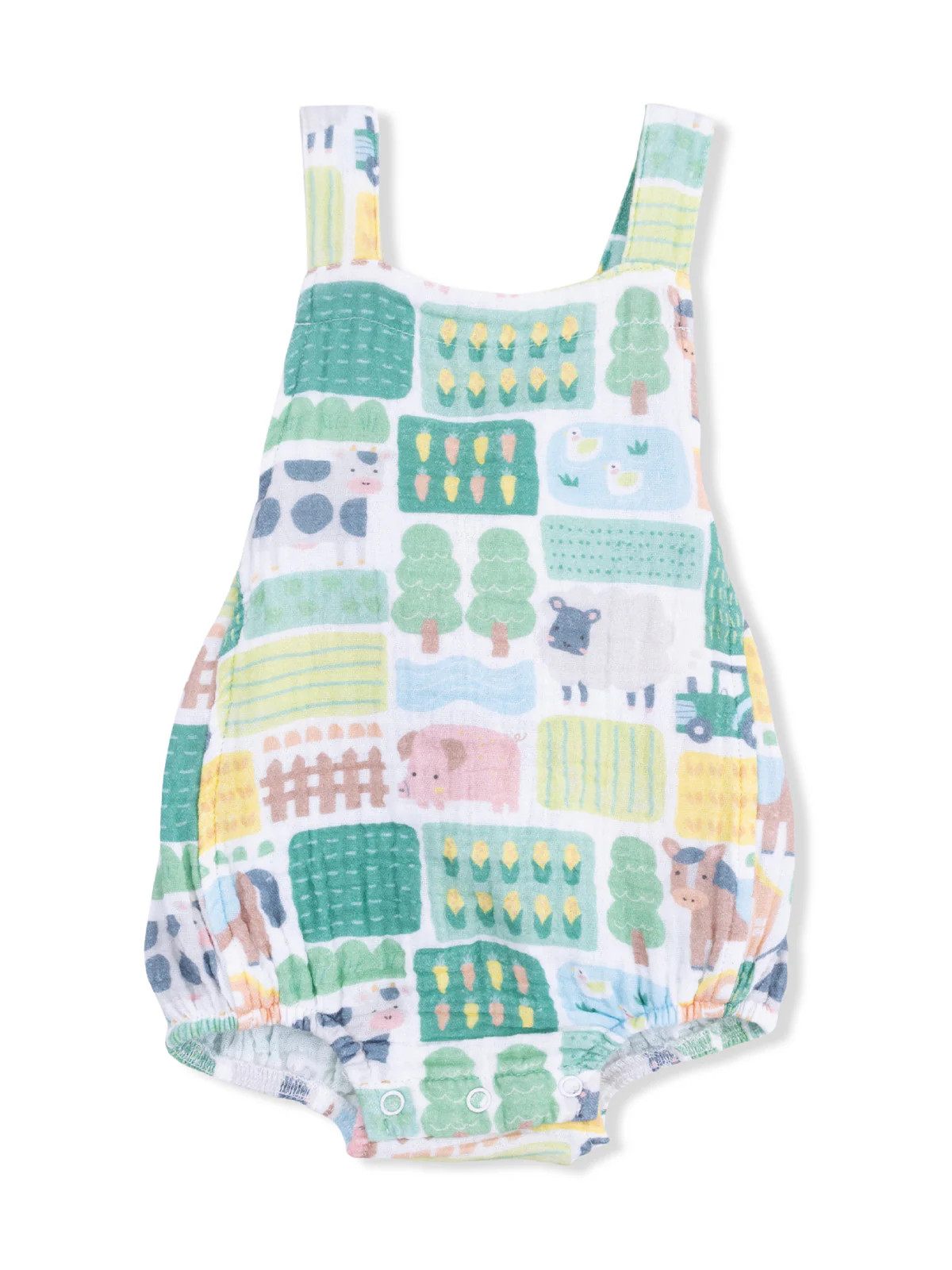 Retro Sunsuit, Patchwork Farm