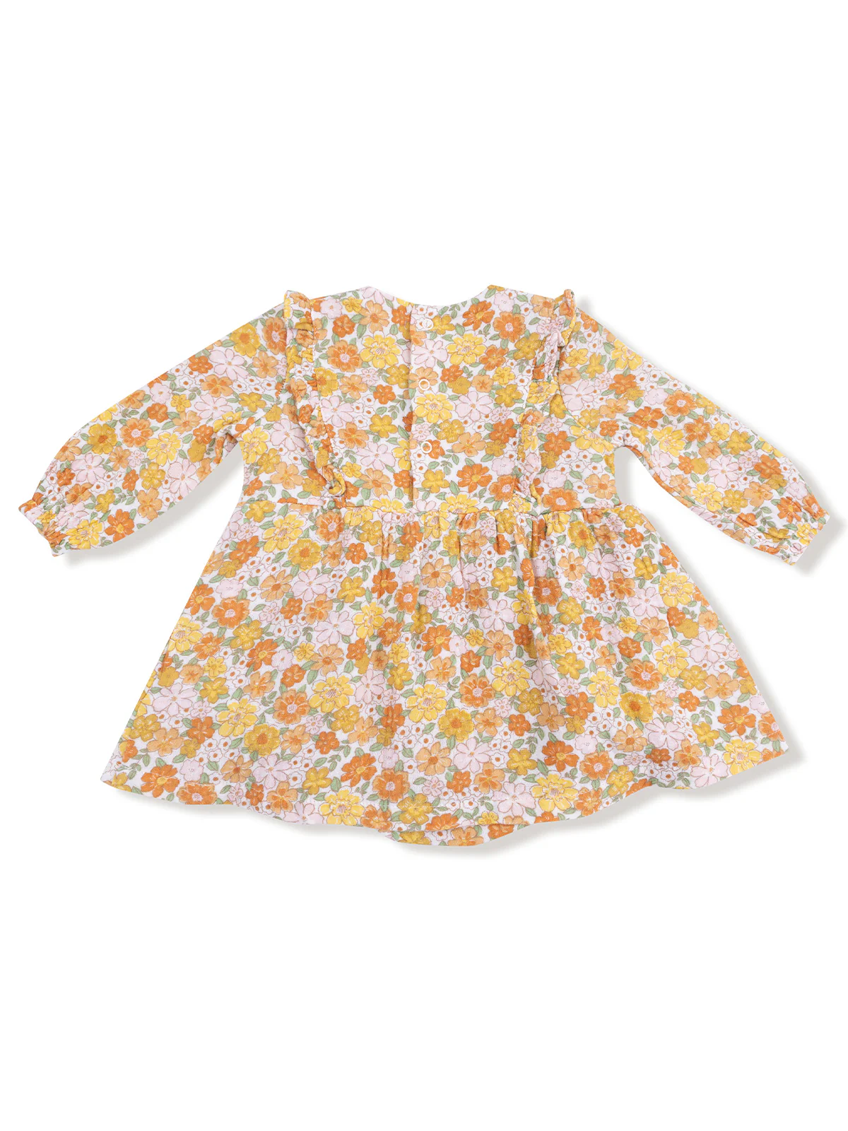 Ruffle Bubble w/ Skirt, Sweet Amber Floral - Image 2