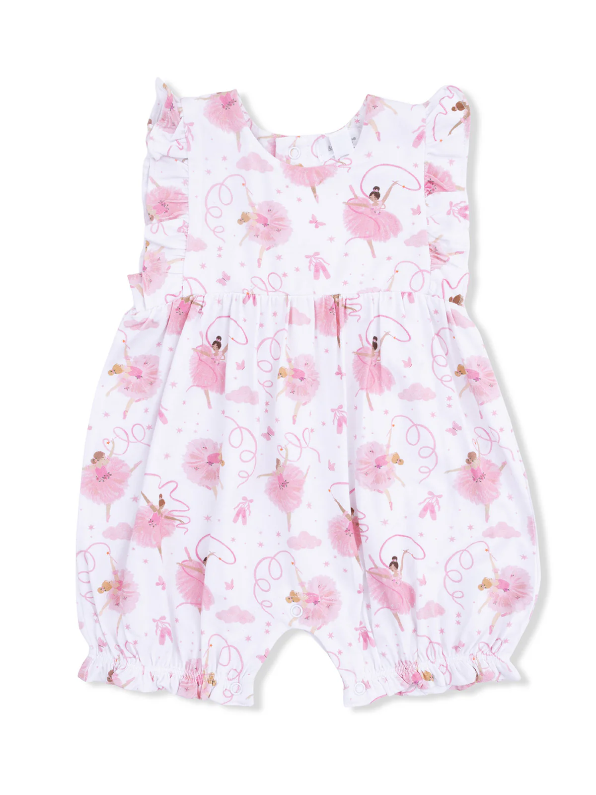 Ruffle Playsuit, Ribbon Ballerinas