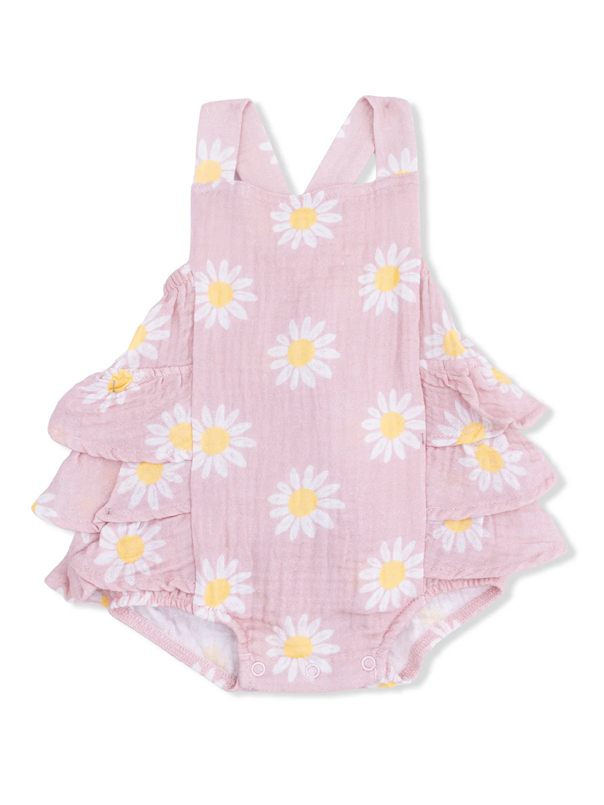 Ruffle Sunsuit, Caitlyn's Daisy