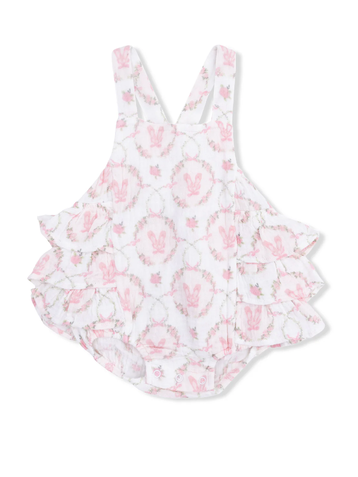 Ruffle Sunsuit, Cameo Ballet Shoes