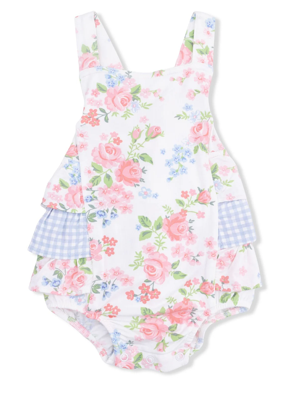 Ruffle Sunsuit, Cute Little Roses