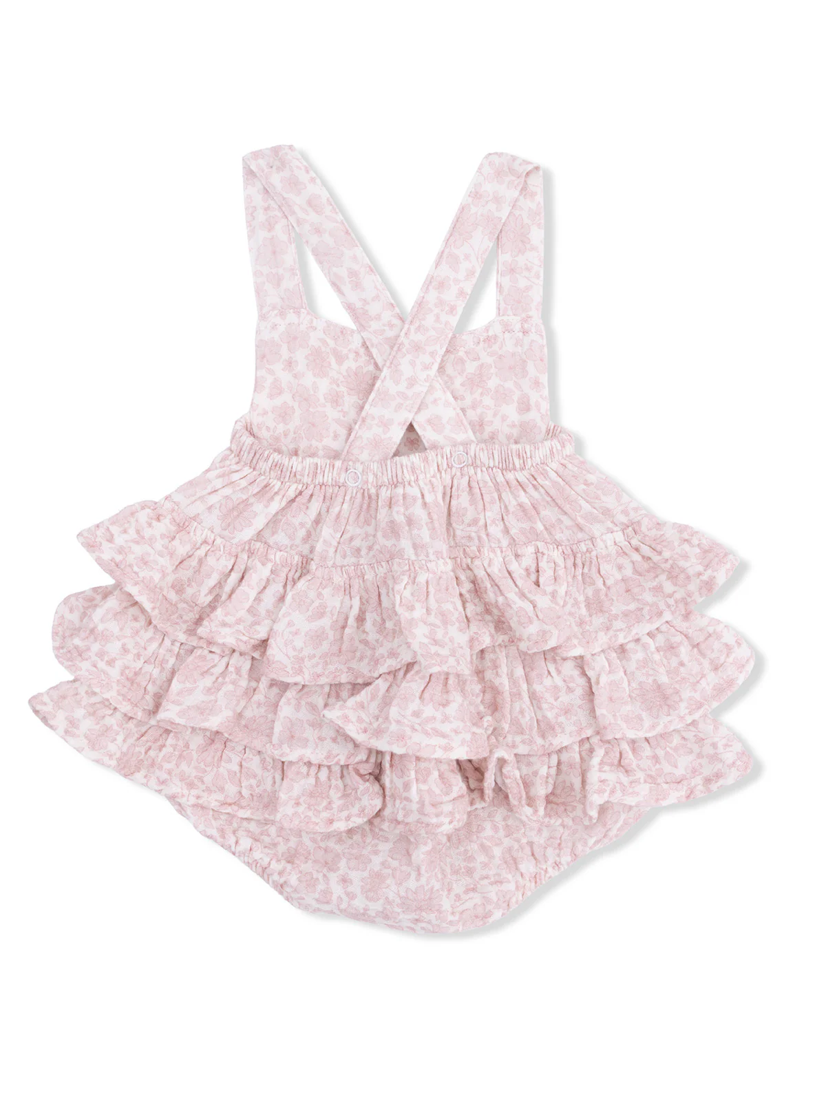 Ruffle Sunsuit, Harper Floral - Image 2