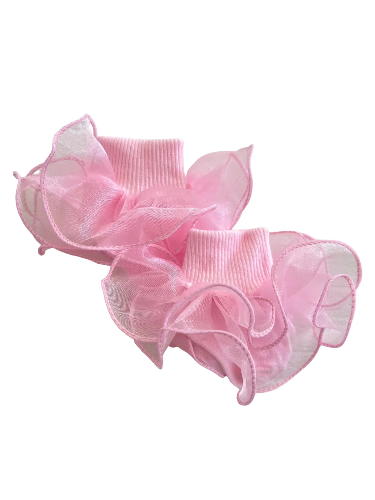 Ruffle Tutu Socks, Pink - Image 2