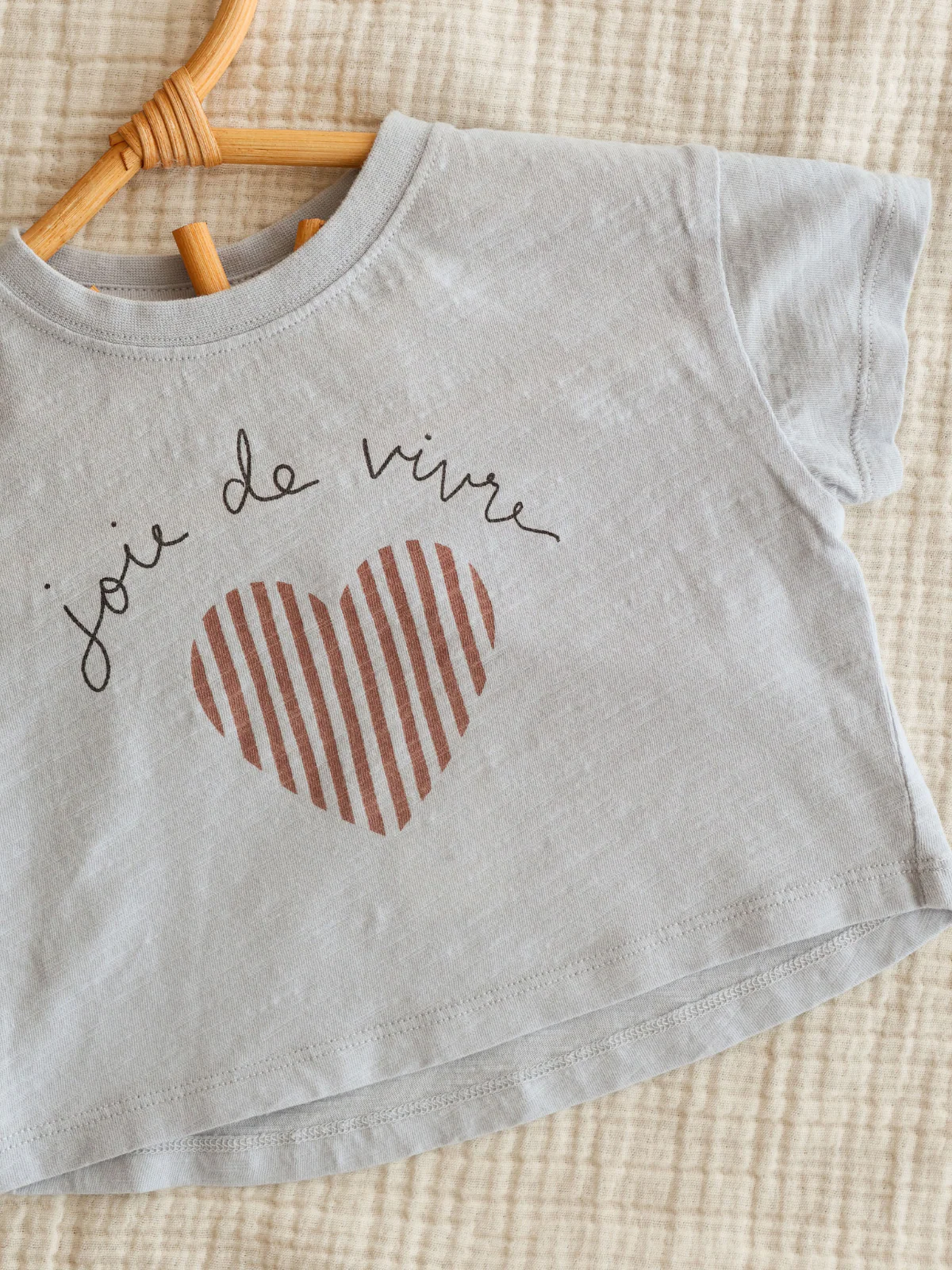 Rylee & Cru Boxy Tee, Joie De Vivre - Image 5