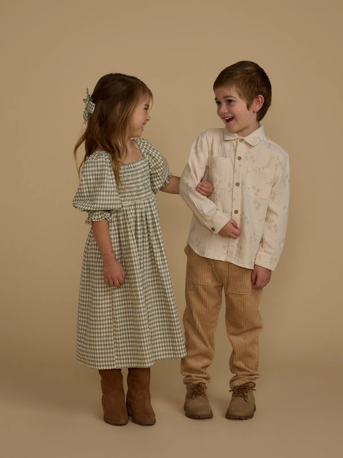 Rylee & Cru Collared Long Sleeve Shirt, Saguaro - Image 5