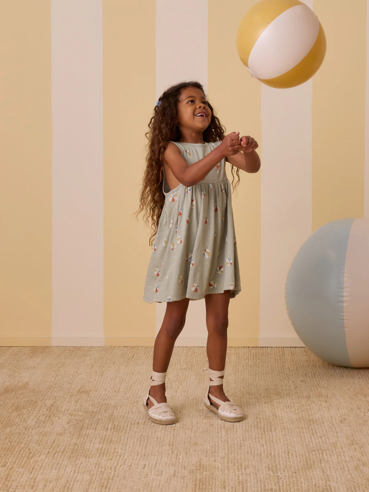 Rylee & Cru Layla Dress, Beach Balls - Image 4