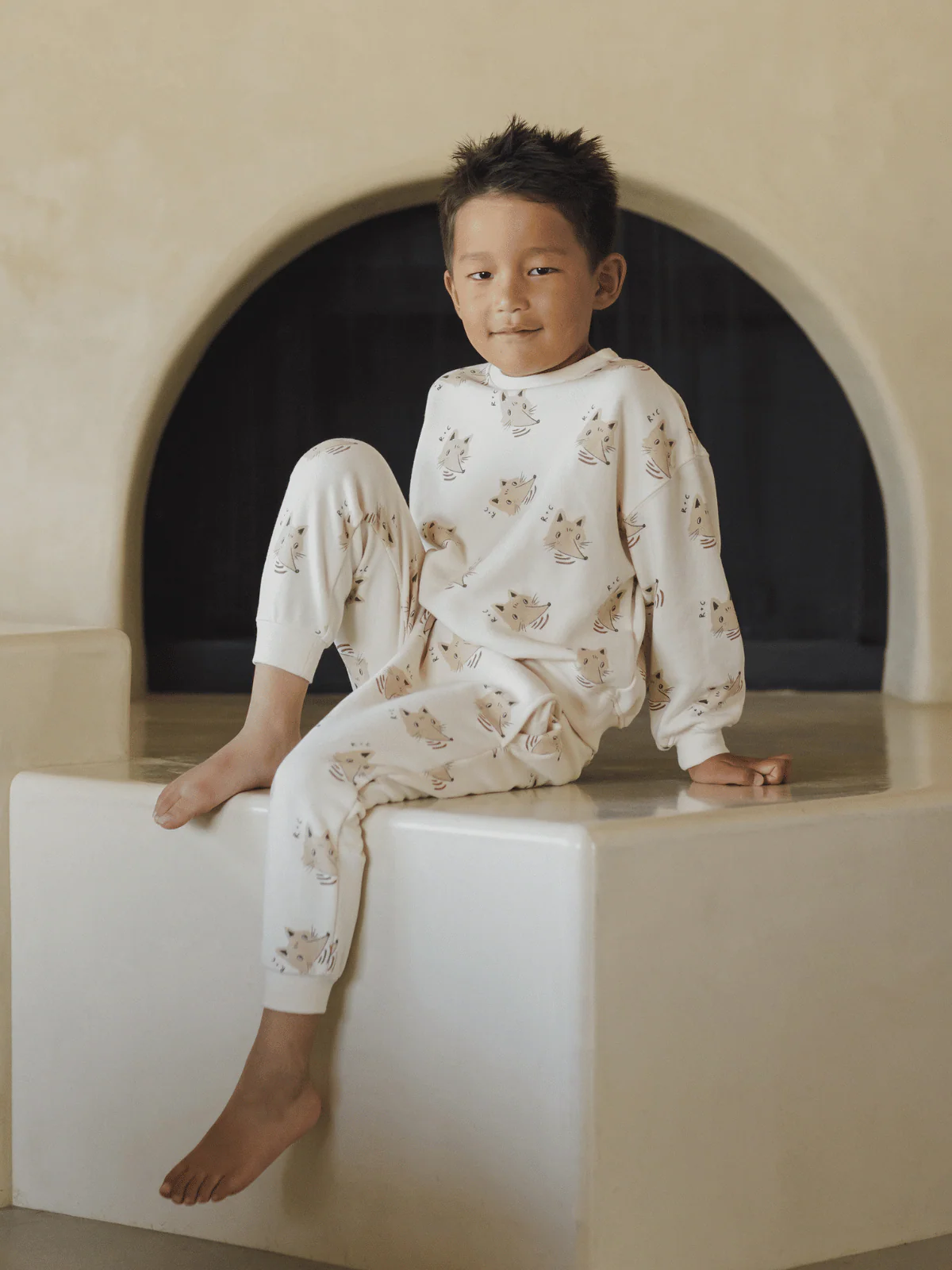 Rylee & Cru Relaxed Sweatshirt, Coyote - Image 3
