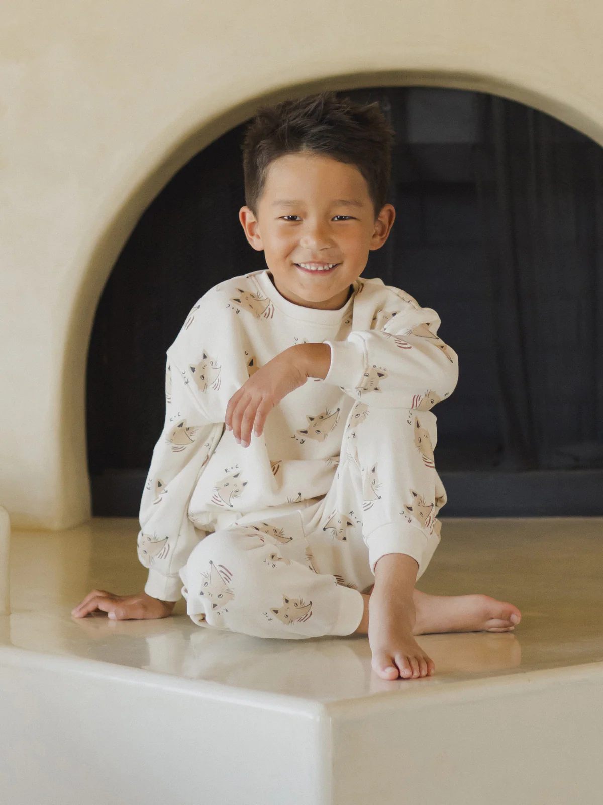 Rylee & Cru Relaxed Sweatshirt, Coyote - Image 4