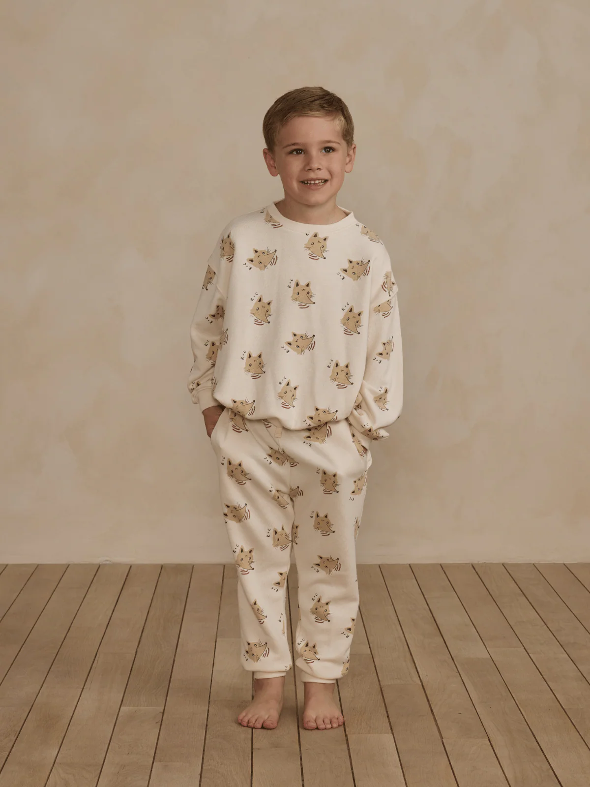Rylee & Cru Relaxed Sweatshirt, Coyote - Image 5