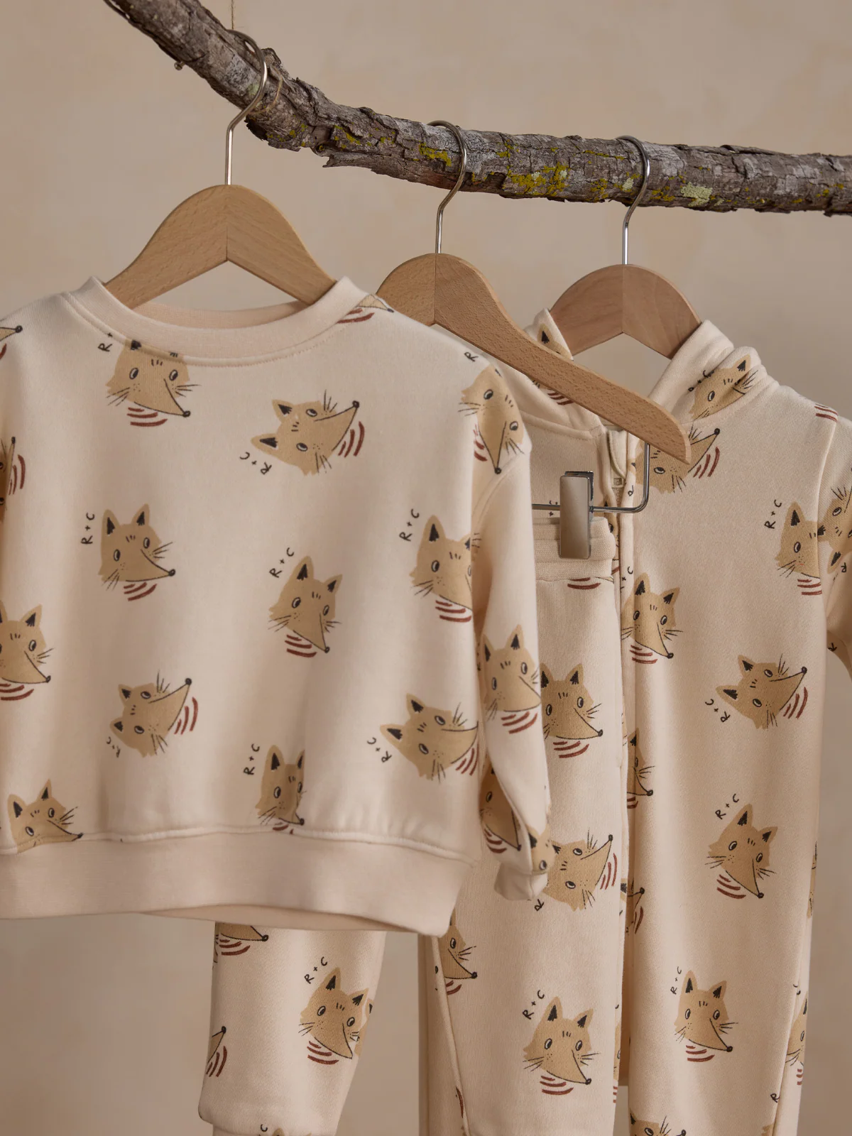 Rylee & Cru Relaxed Sweatshirt, Coyote - Image 7