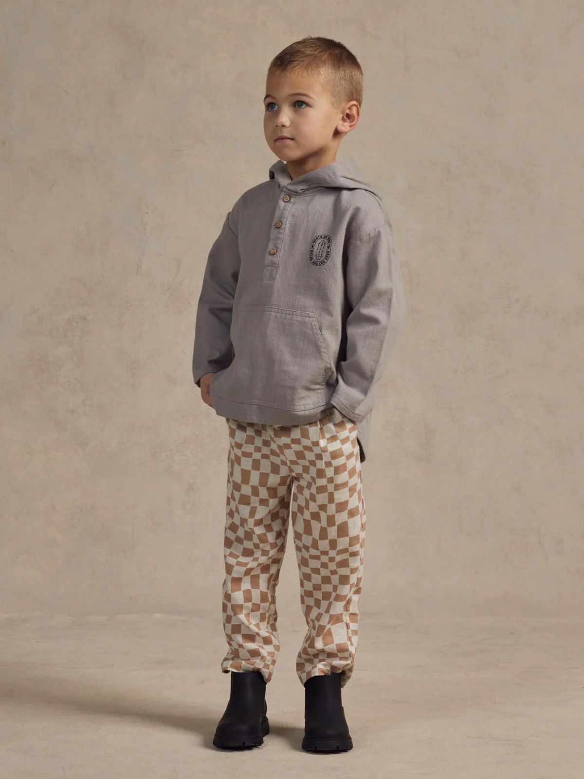 Rylee & Cru Ryder Pant, Sand Check - Image 2
