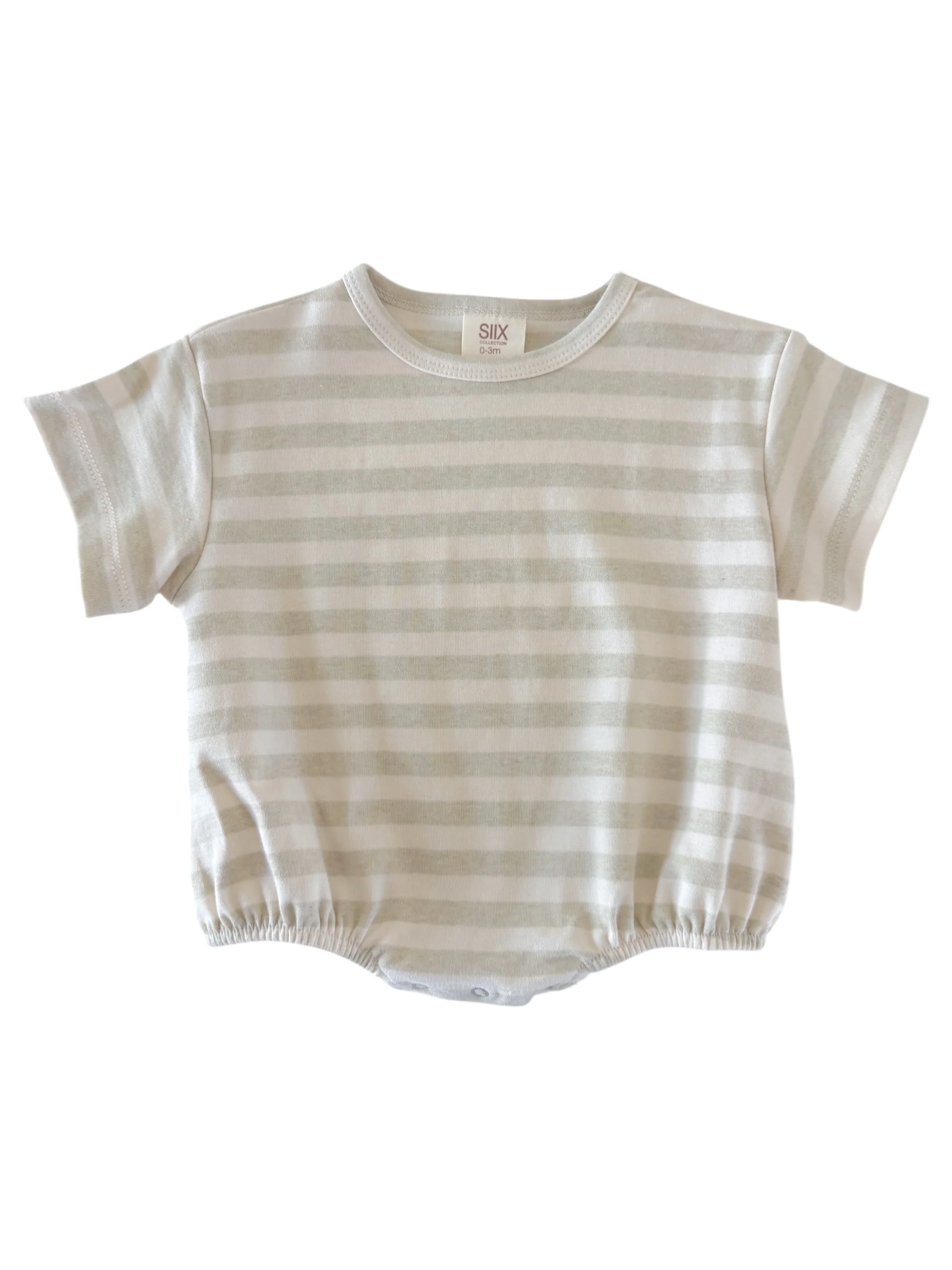 Sage Stripe / Organic T-Shirt Bubble - Image 2