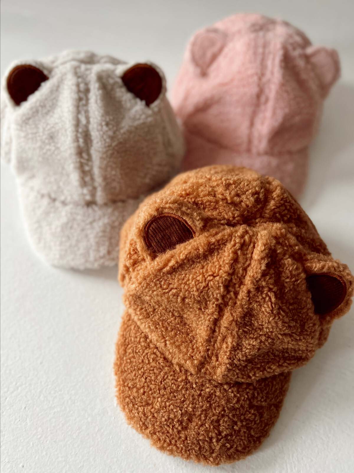 Sherpa Bear Hat, Natural - Image 6