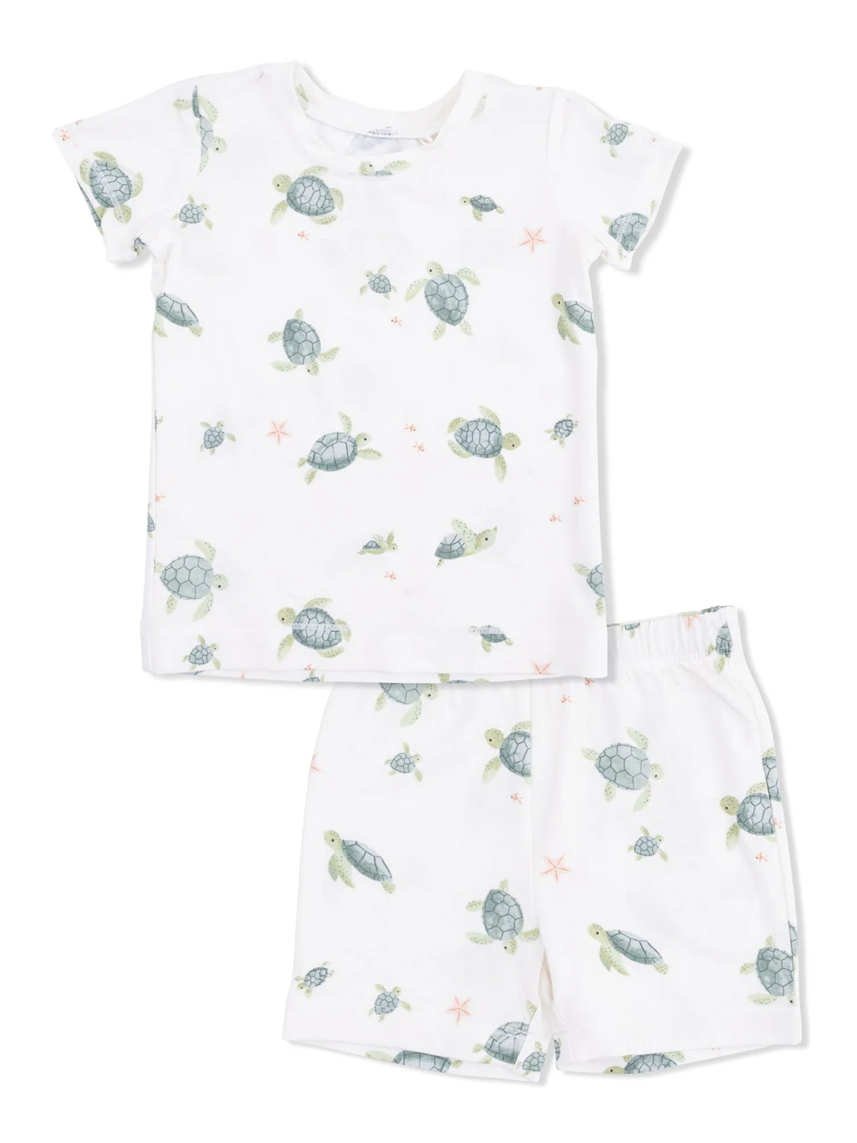 Short Loungewear Set, Sea Turtles