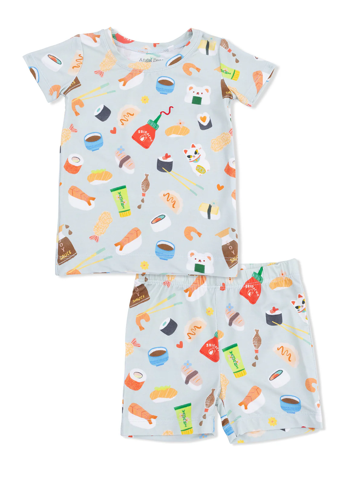 Short Loungewear Set, Sushi