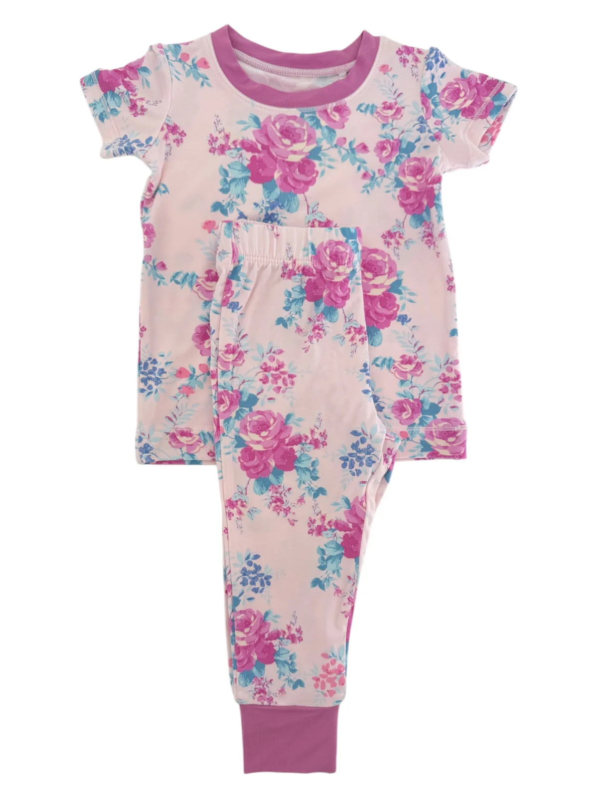 Short Sleeve 2-Piece Lounge Set, Garden Secrets - Image 2