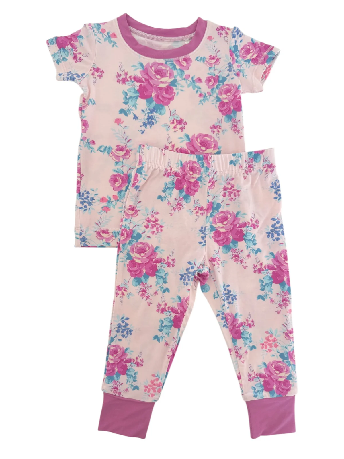 Short Sleeve 2-Piece Lounge Set, Garden Secrets - Image 3