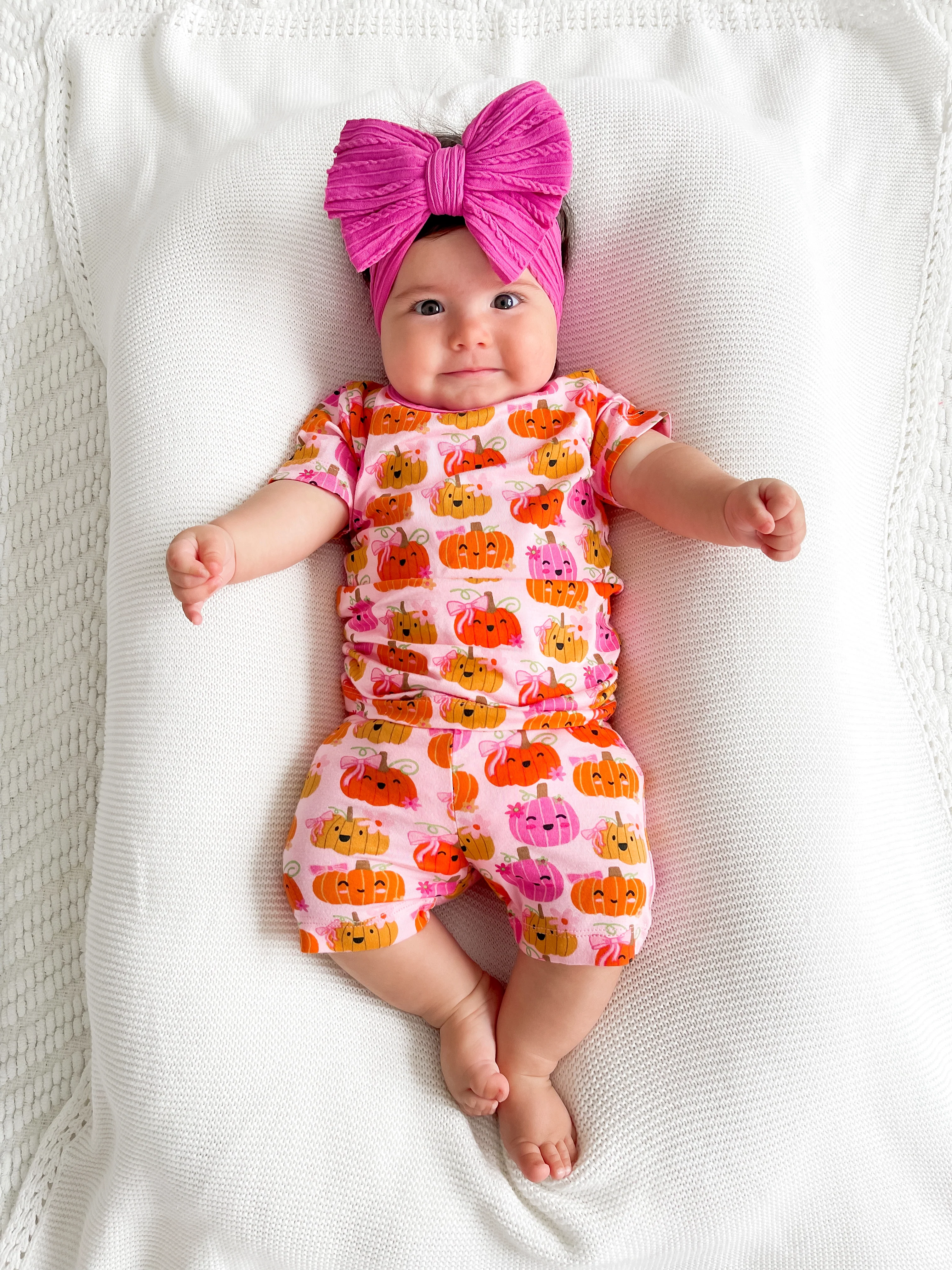 Short Sleeve 2-Piece Set, Pumpkin Girlies - Image 6