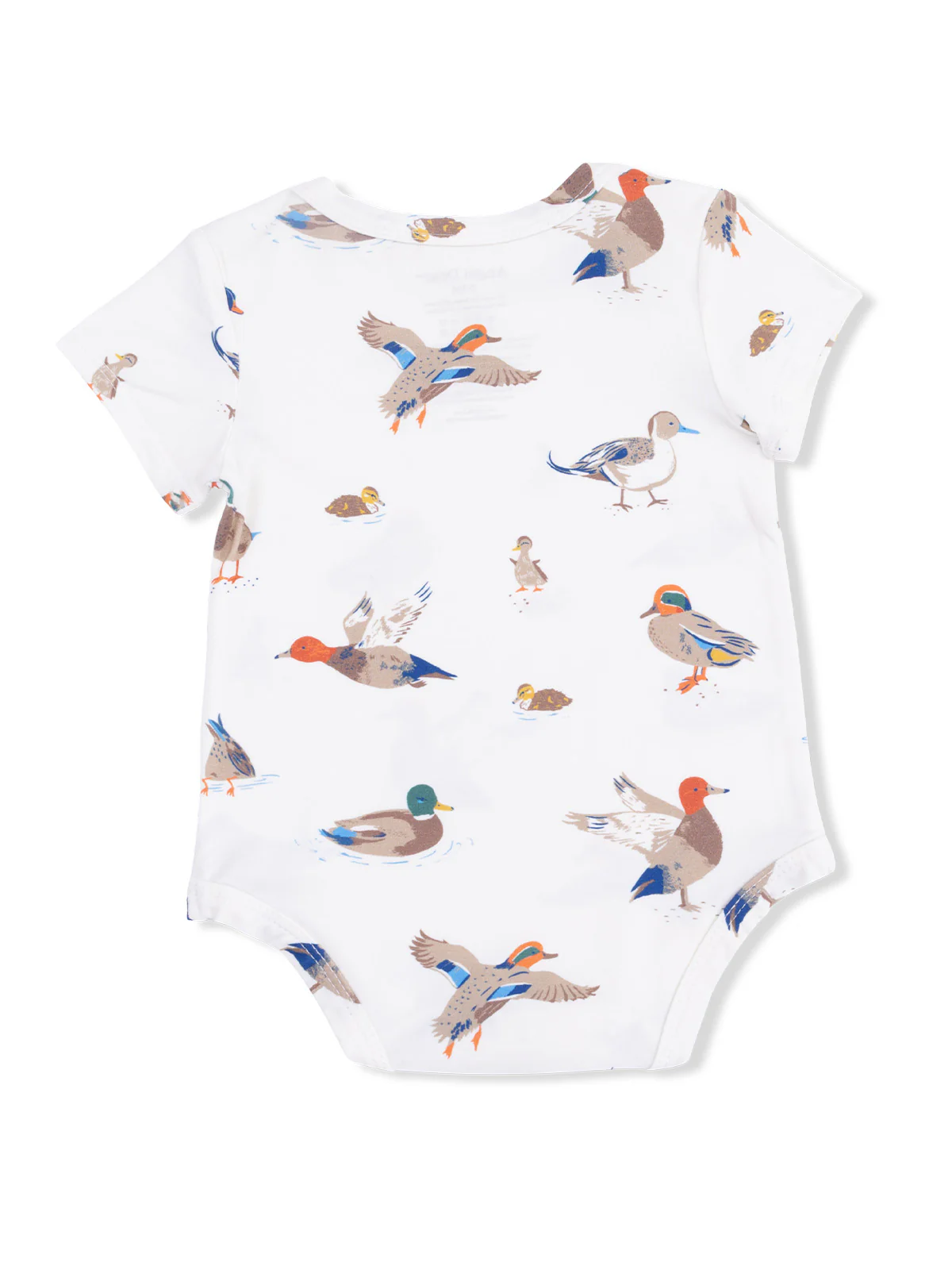 Short Sleeve Bodysuit, Ducks - Image 2