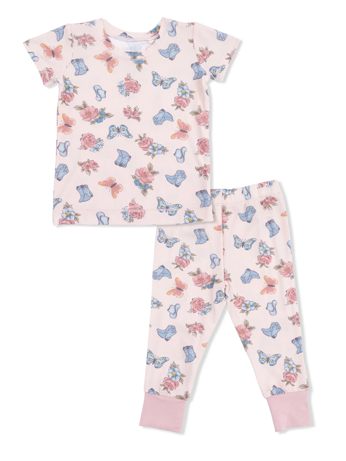 Short Sleeve Loungewear Set, Country Girl Boots