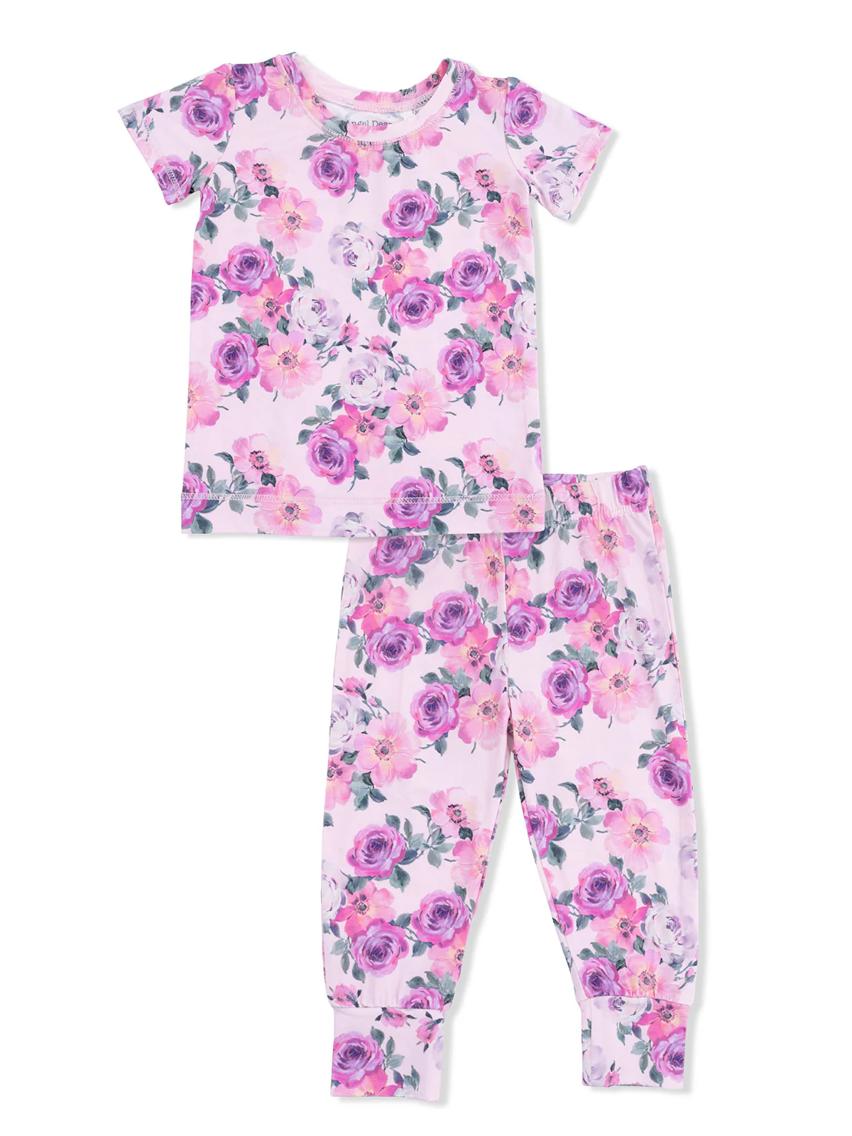 Short Sleeve Loungewear Set, Rose Abundance