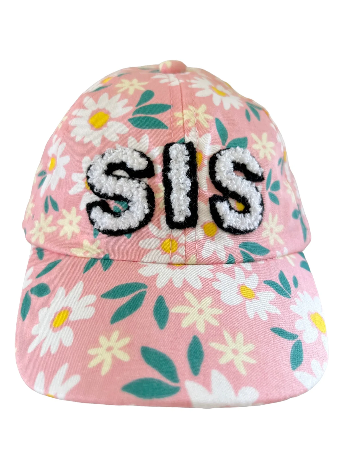 SIS Kids Baseball Hat, Daisy Floral - Image 2