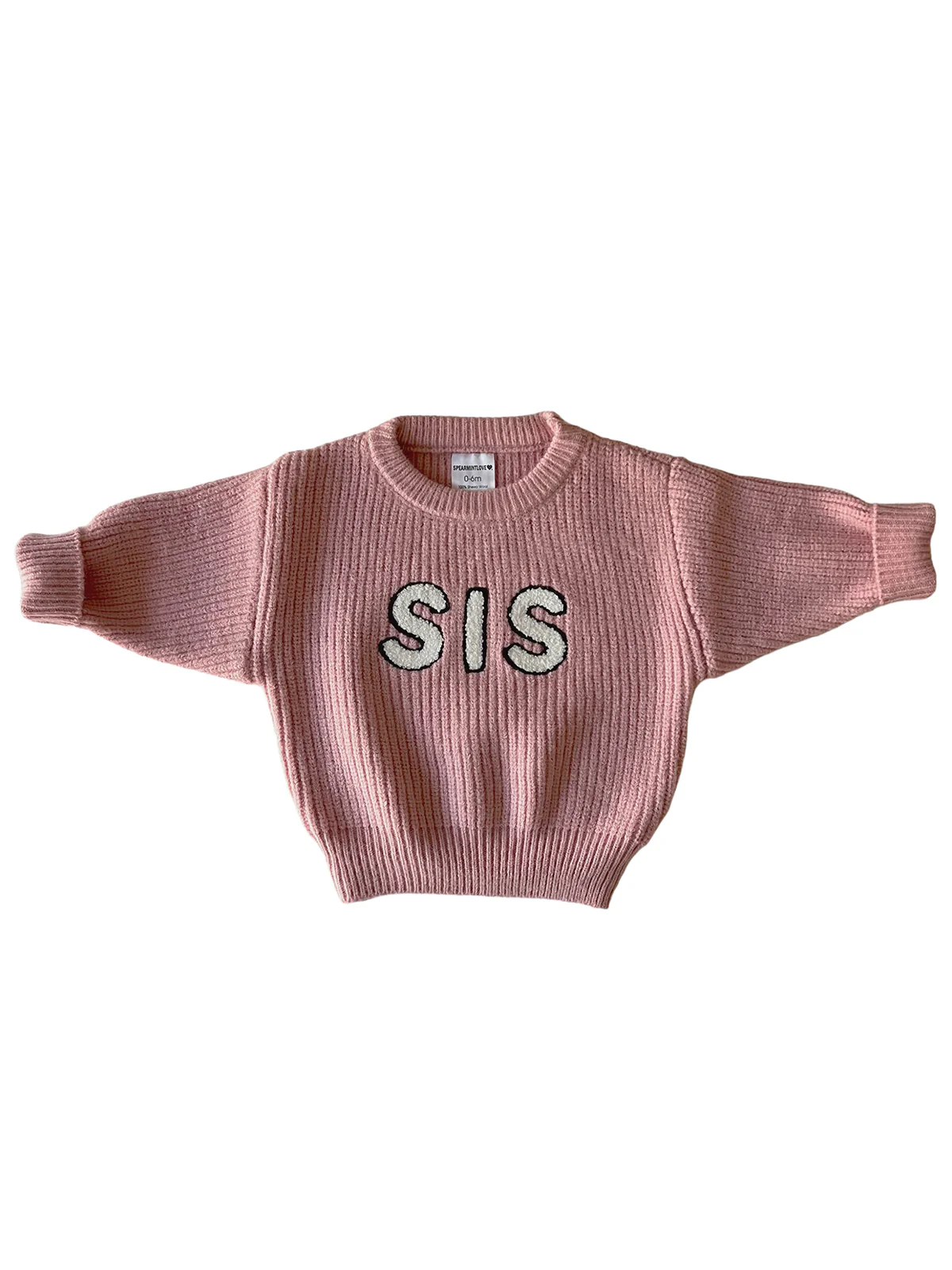 Sis Knit Sweater, Amour - Image 2