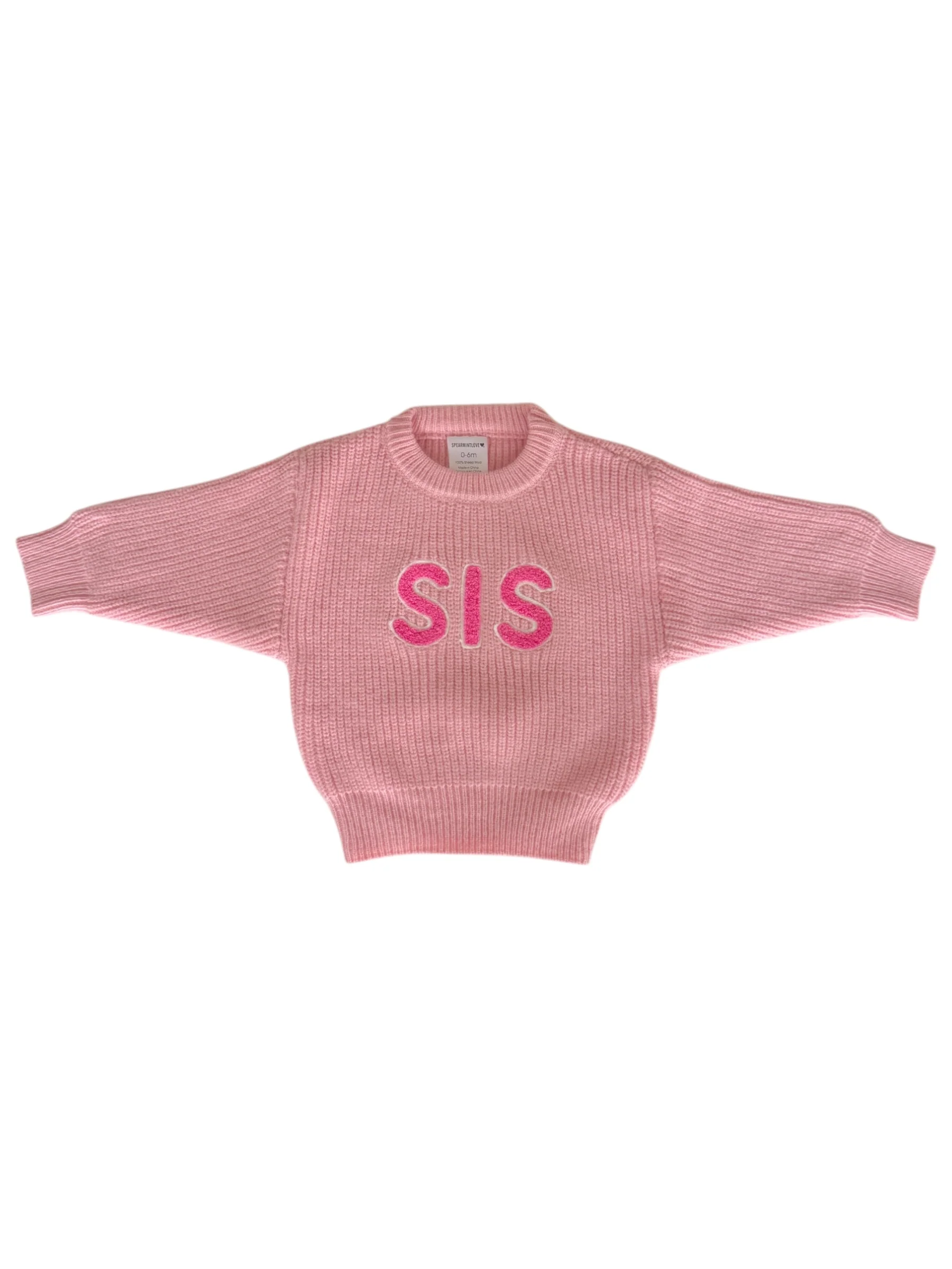 Sis Knit Sweater, Pink - Image 2