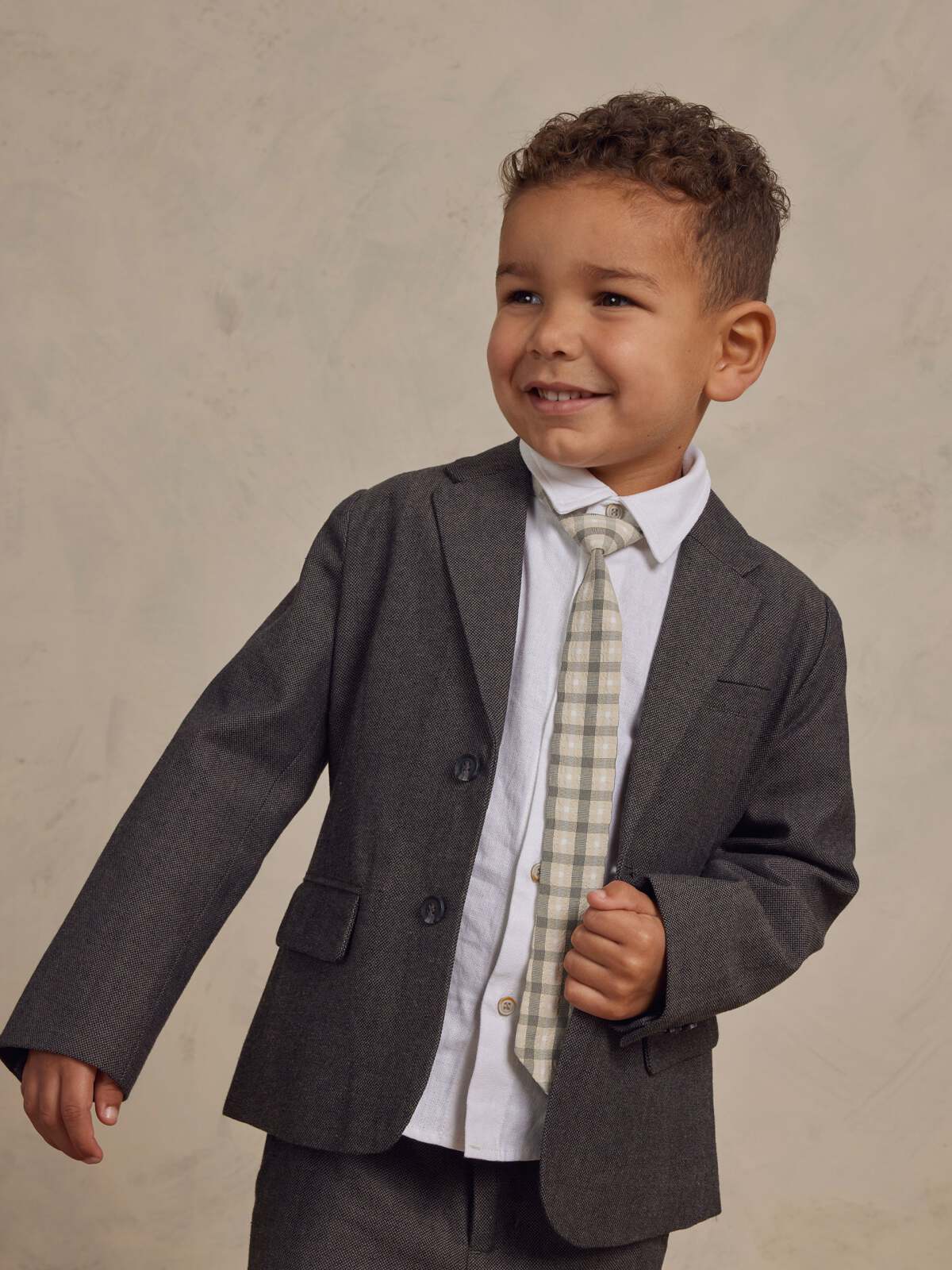 Skinny Tie, Autumn Plaid - Image 6