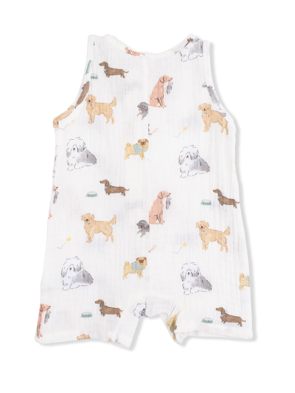 Sleeveless Shortie Romper, Awesome Dogs - Image 4