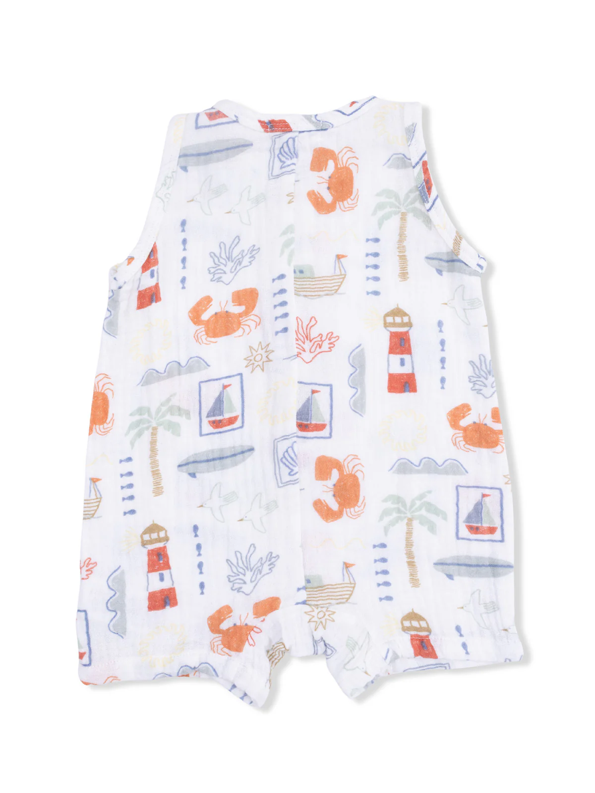 Sleeveless Shortie Romper, Club Mediterranean - Image 2