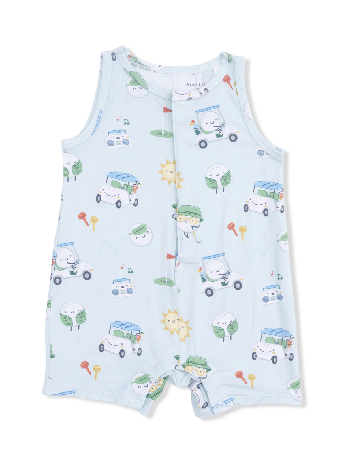 Sleeveless Shortie Romper, Golf Pros