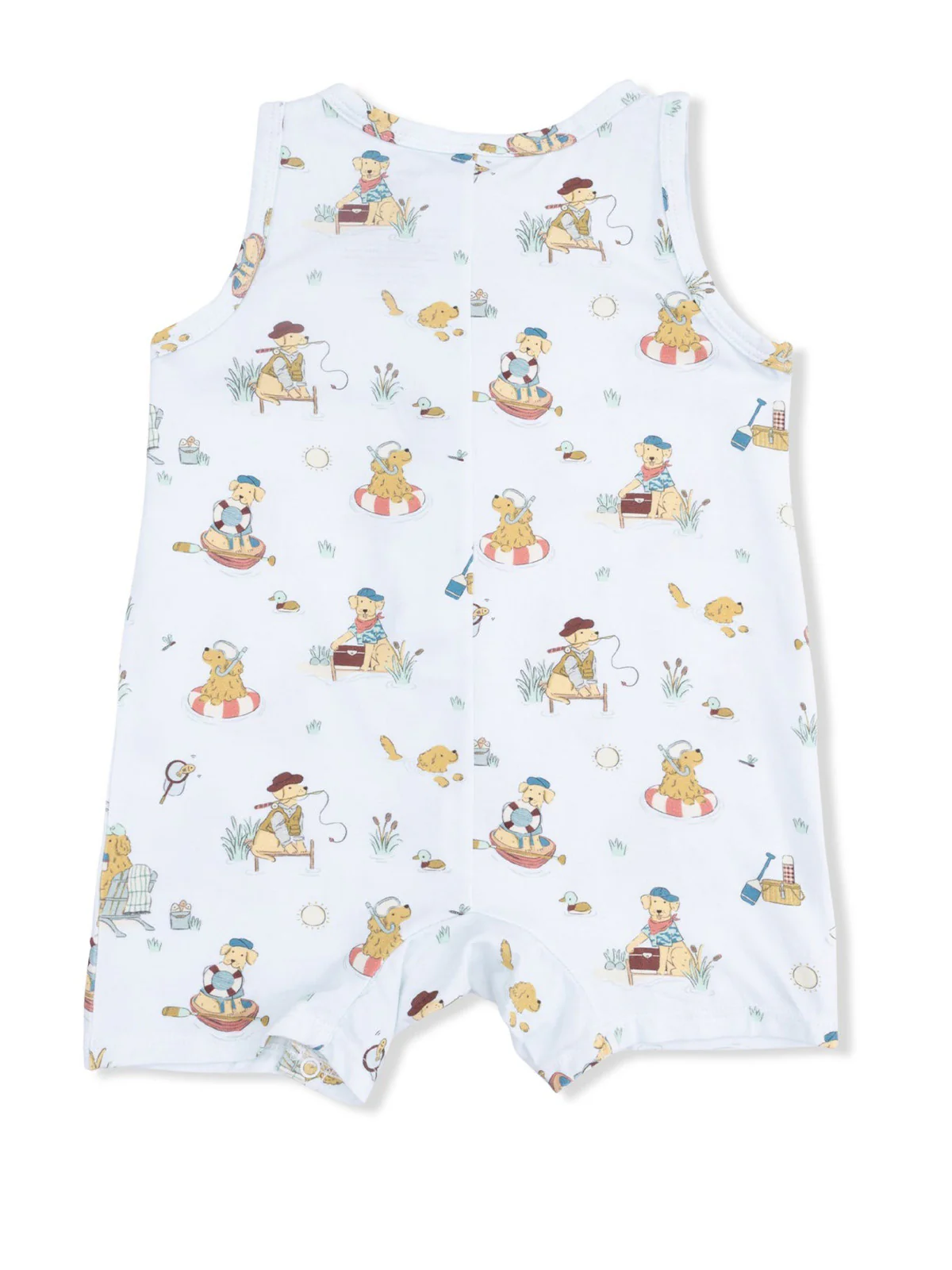 Sleeveless Shortie Romper, Lake Buddy Dogs - Image 2