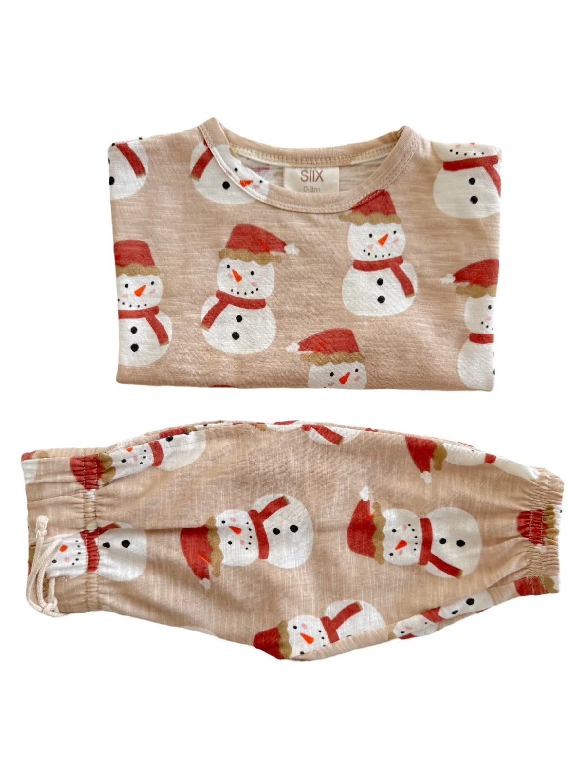 Snowman / Organic Long Sleeve Tee & Pant Set - Image 2