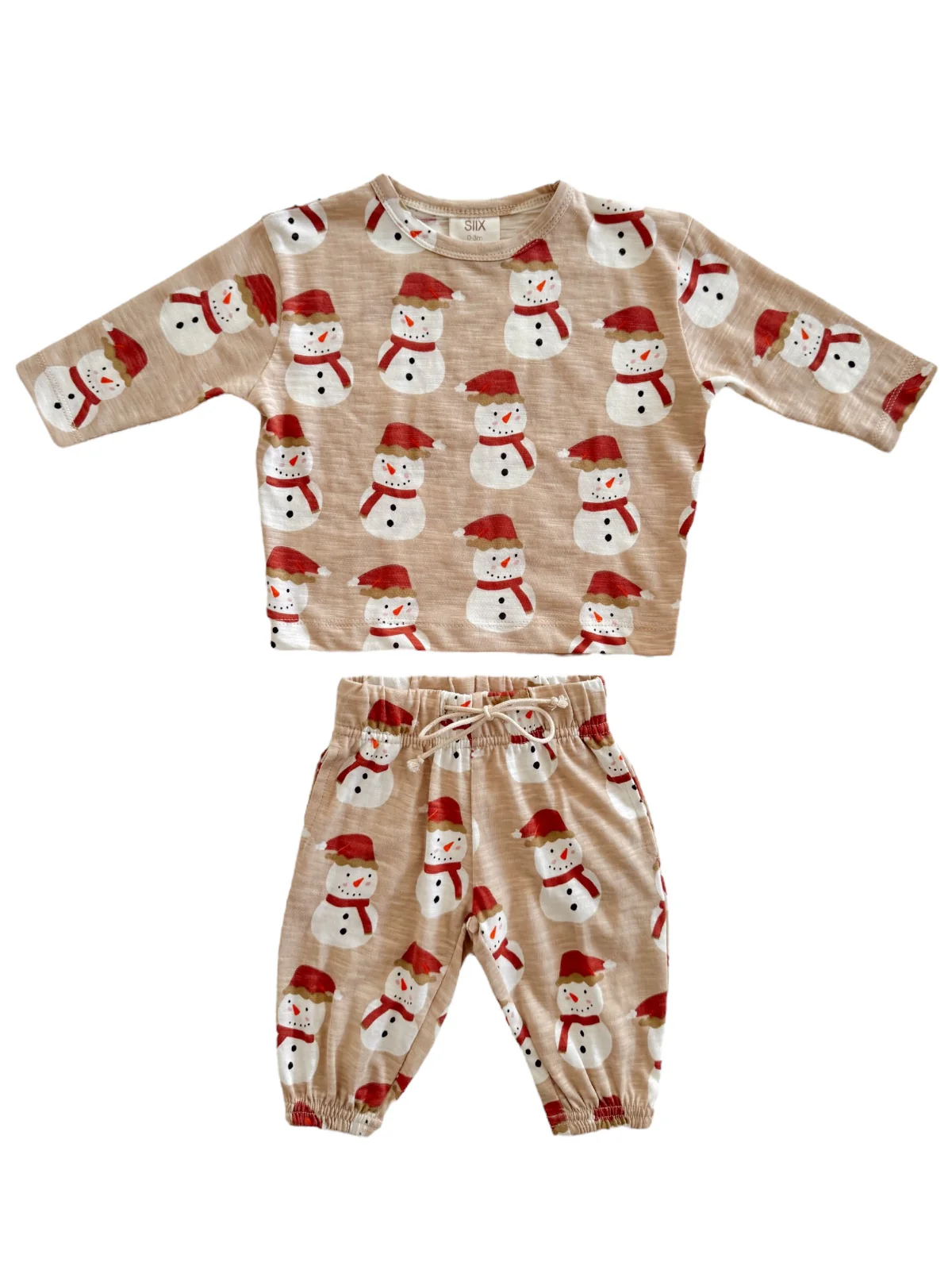 Snowman / Organic Long Sleeve Tee & Pant Set - Image 3