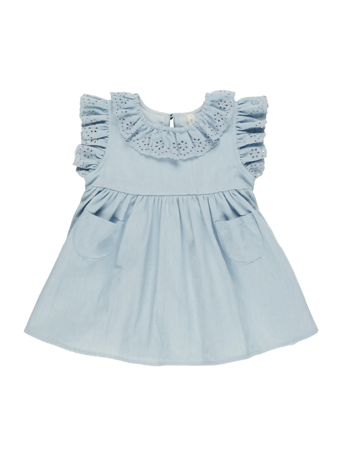Sophie Dress, Chambray - Image 2