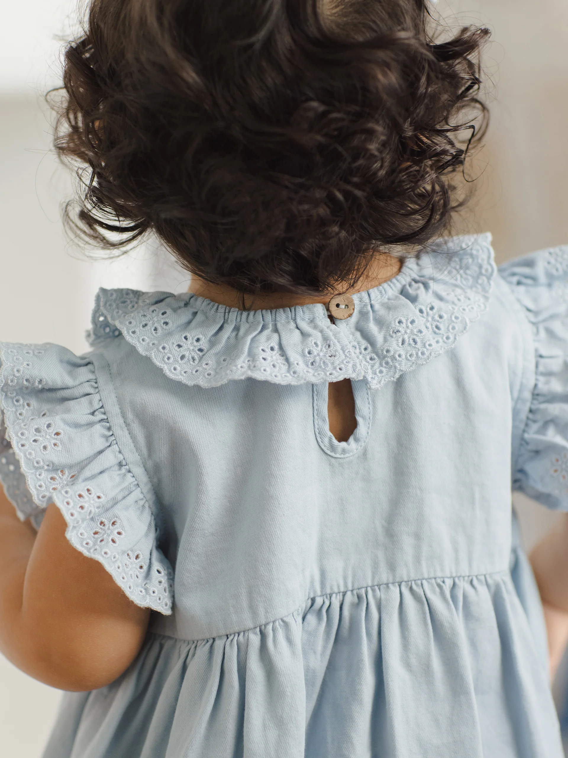 Sophie Dress, Chambray - Image 4