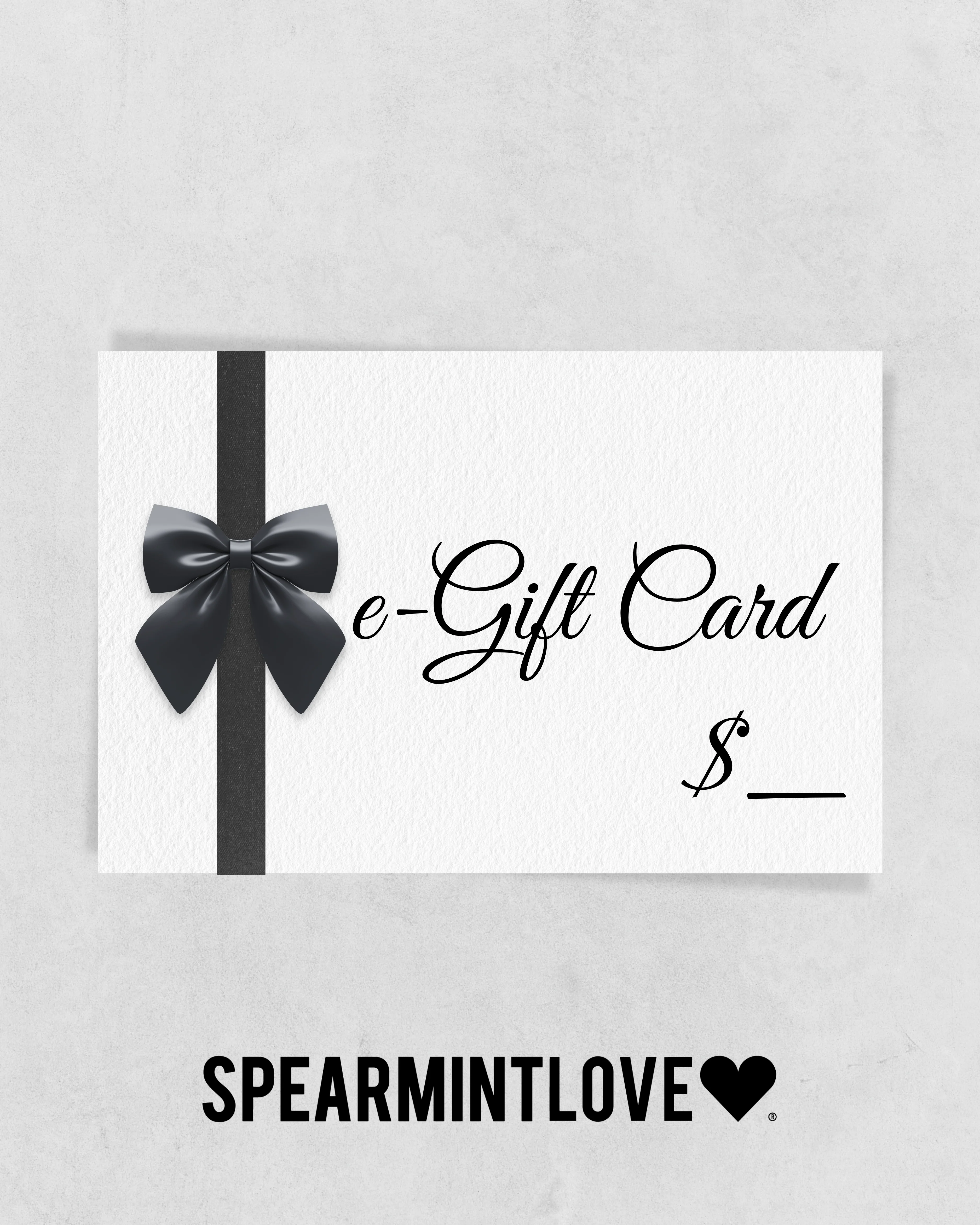 SpearmintLOVE Gift Card