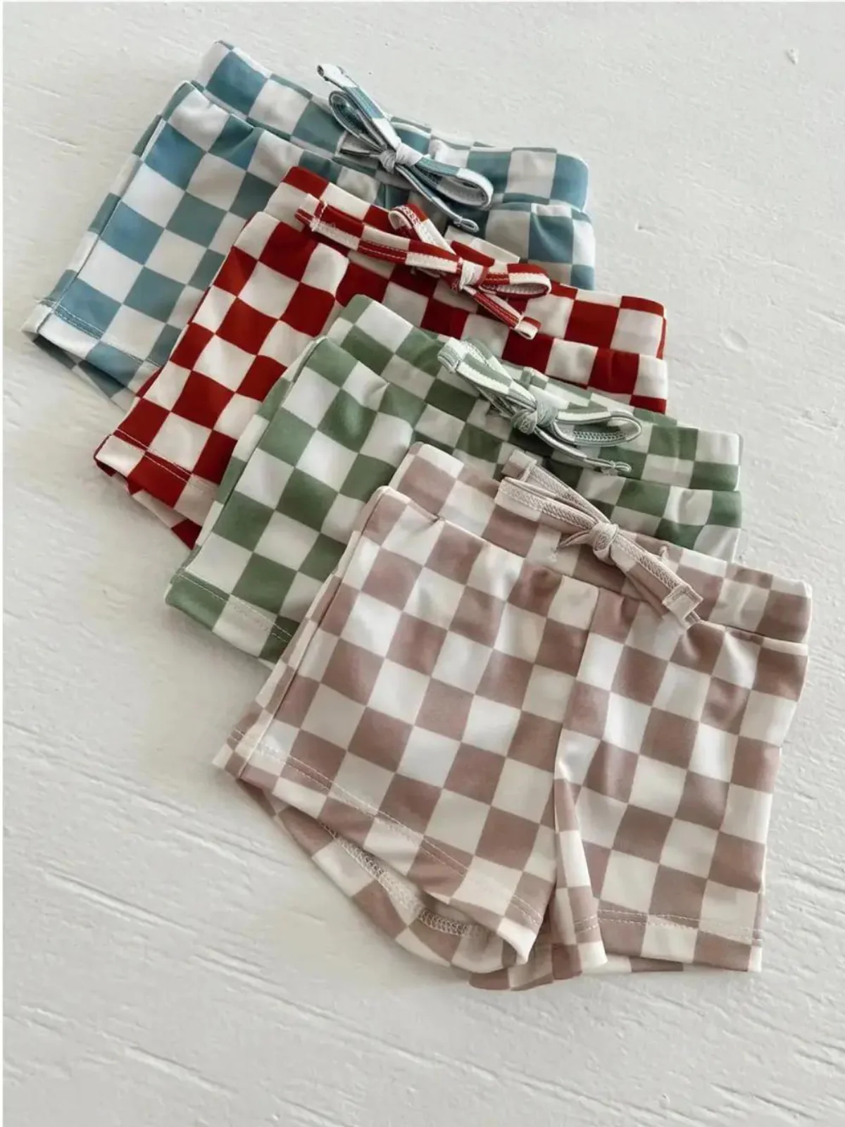 Stracciatella Checkerboard / Cove Rashguard Set / UPF 50+ - Image 4