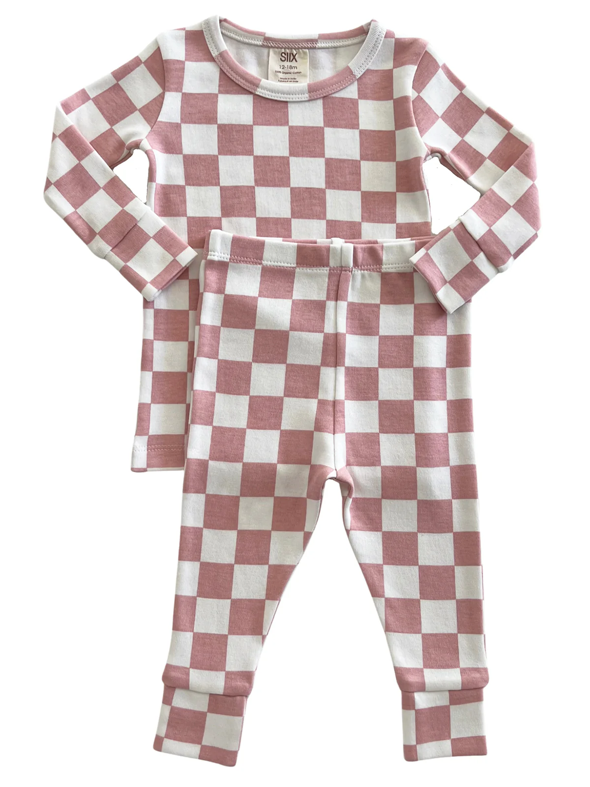 Strawberry Shortcake Checkerboard / Organic 2-Piece Set - Image 2