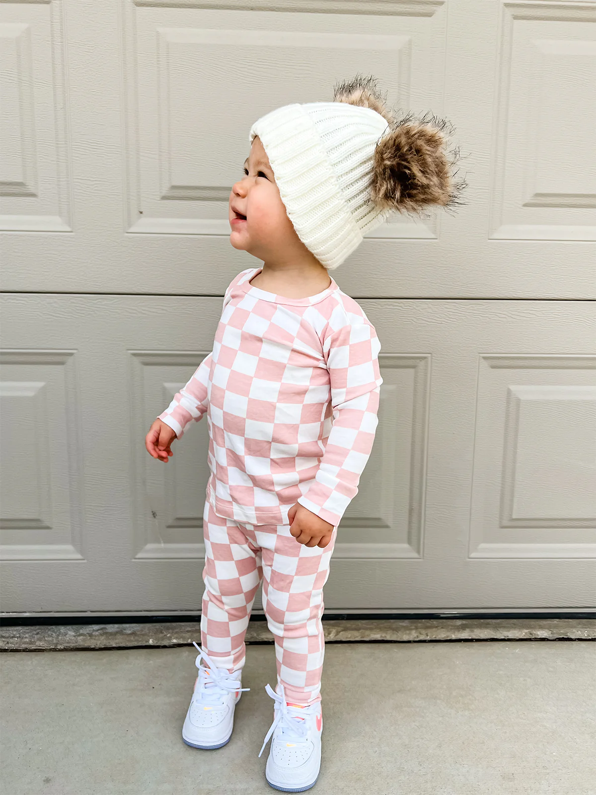 Strawberry Shortcake Checkerboard / Organic 2-Piece Set - Image 3