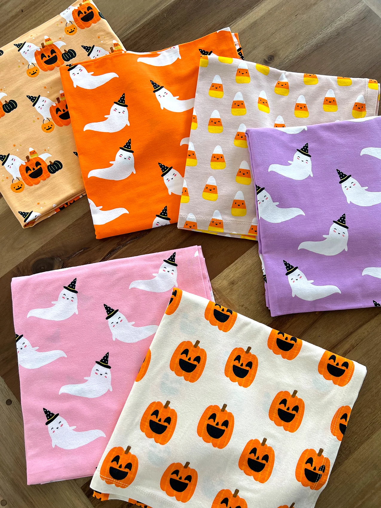 Stretch Swaddle Blanket, Pink Ghost - Image 2