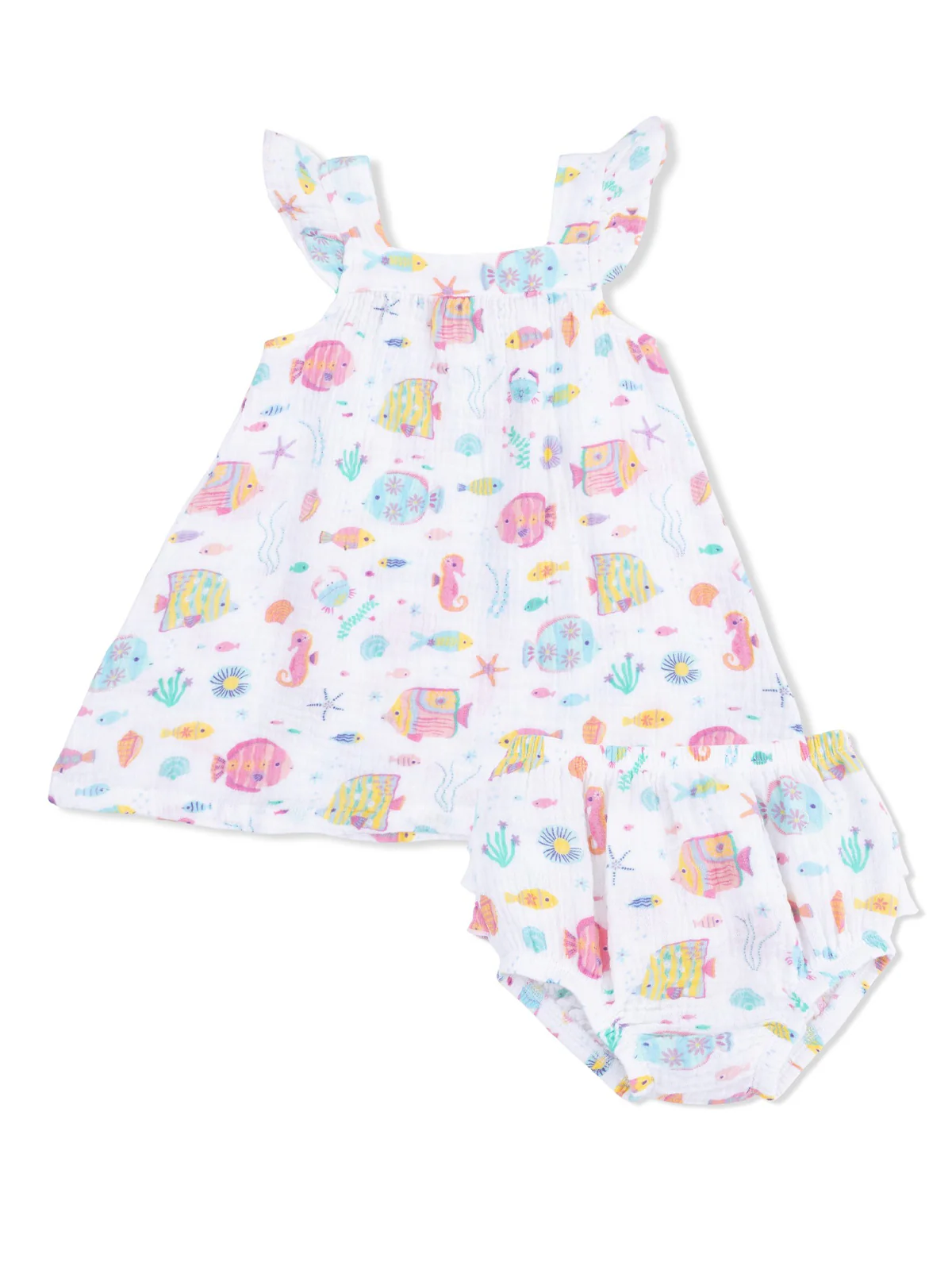Sundress & Bloomer, Sunny Coral Reef Fish